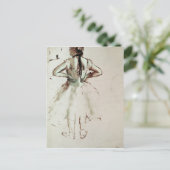 Carte Postale Edgar Degas | Danseur vu de l'arrière (Debout devant)