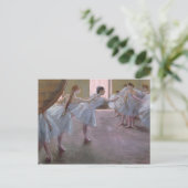 Carte Postale Edgar Degas | Danseurs à la répétition, 1875-1877 (Debout devant)
