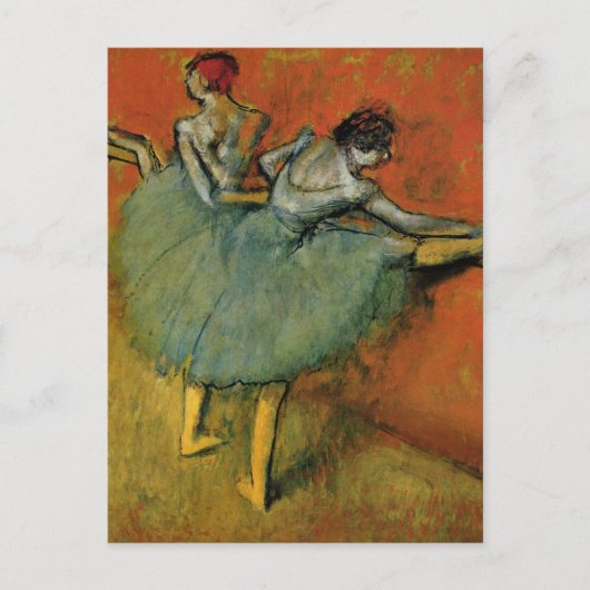 Carte Postale Edgar Degas | Danseurs au Bar (Devant)