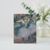 Carte Postale Edgar Degas | Danseurs en Violet (Debout devant)