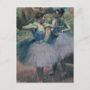 Carte Postale Edgar Degas Danseurs en Violet