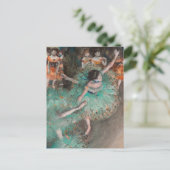 Carte Postale Edgar Degas - Danseuse basculant / Danseuse verte (Debout devant)