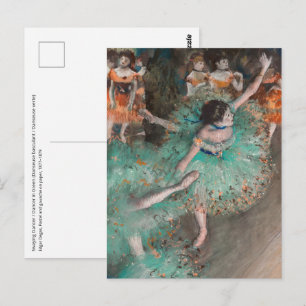 Carte Postale Edgar Degas - Danseuse oscillante / Danseuse en ve