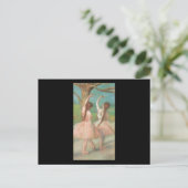 Carte Postale Edgar Degas Danseuse Rose (Debout devant)
