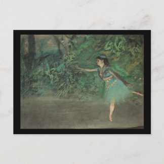 Carte Postale Edgar Degas Danseuse Sur La Scène