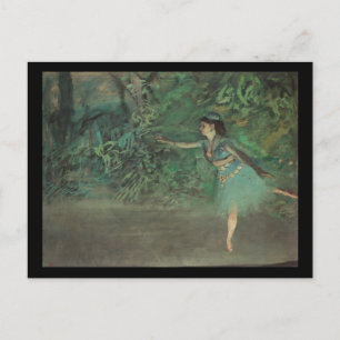 Carte Postale Edgar Degas Danseuse Sur Scène