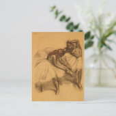 Carte Postale Edgar Degas | Deux danseurs (Debout devant)