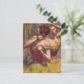 Carte Postale Edgar Degas | Deux danseurs (Debout devant)