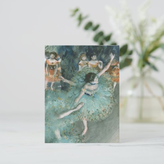 Carte Postale Edgar Degas Edgar Dancer (Danseuse en vert) (Debout devant)