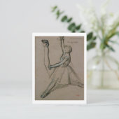 Carte Postale Edgar Degas | Étude d'un danseur (Debout devant)