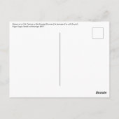 Carte Postale Edgar Degas - Femmes sur une terrasse de café le s (Dos)