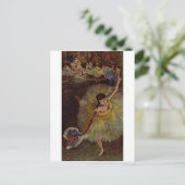 Carte Postale Edgar Degas - Fin de l'Arabesque 1877 (Debout devant)