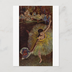 Carte Postale Edgar Degas - Fin de l'Arabesque 1877