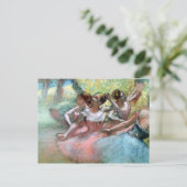 Carte Postale Edgar Degas | Four ballerinas (Debout devant)