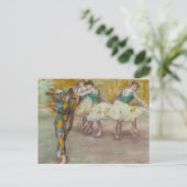 Carte Postale Edgar Degas - Harlequin Dance (Debout devant)