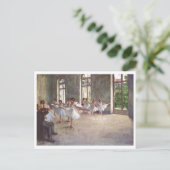 Carte Postale Edgar Degas - huile de la classe 1873 de (Debout devant)