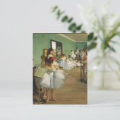 Carte Postale Edgar Degas La Classe de Danse (Debout devant)