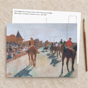 Carte Postale Edgar Degas - La Parade