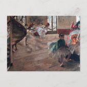 Carte Postale Edgar Degas - La Répétition (Devant)
