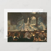 Carte Postale Edgar Degas | La scène du ballet, opéra de Meyerbe (Devant / Derrière)