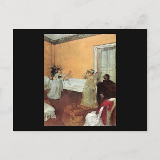 Carte Postale Edgar Degas Le Duet (Devant)