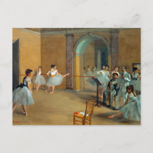 Carte Postale Edgar Degas Le Foyer de la Danse à l'Opéra