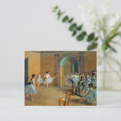 Carte Postale Edgar Degas Le Foyer de la Danse à l'Opéra (Debout devant)