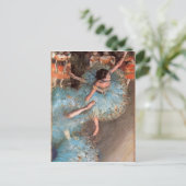 Carte Postale Edgar Degas - Les danseuses des Verts (Debout devant)