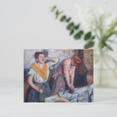 Carte Postale Edgar Degas - Les repasseuses (Debout devant)