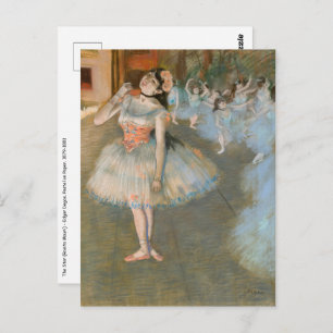 Carte Postale Edgar Degas - L'étoile