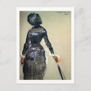 Carte Postale Edgar Degas   Mary Cassatt au Louvre