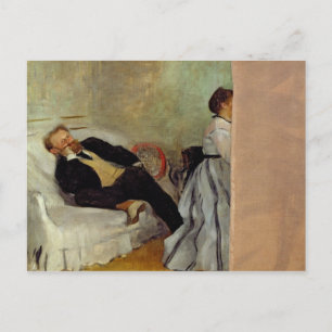 Carte Postale Edgar Degas Monsieur et Madame Edouard Manet