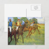 Carte Postale Edgar Degas - Peser (Devant / Derrière)