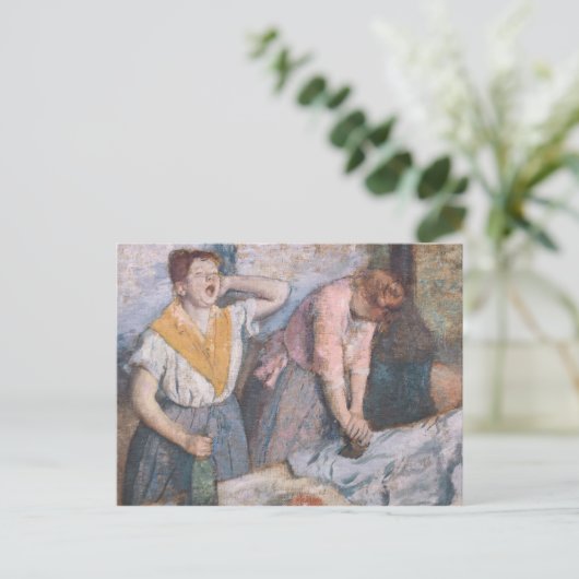 Carte Postale Edgar Degas | The Laundresses, c.1884 (Debout devant)