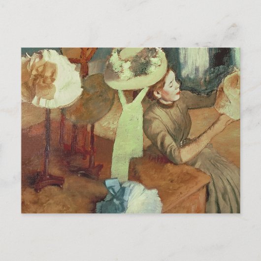 Carte Postale Edgar Degas | The Millinery Shop, 1879/86 (Devant)