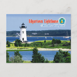 Carte Postale Edgartown Harbour Light, Martha's Vineyard, MA