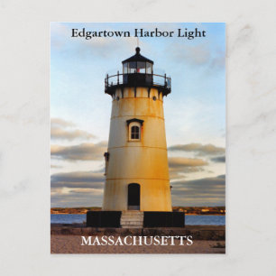 Carte postale Edgartown Harbour Light, Massachuset