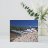 Carte Postale Edgartown Lighthouse and Beach (Debout devant)