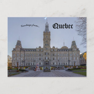 Carte Postale Édifice du Parlement du Québec à Québec Canada