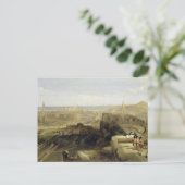 Carte Postale Édimbourg du château 1847 (Debout devant)