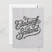 Carte Postale Edimbourg Écosse (Devant / Derrière)