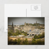 Carte Postale Édimbourg Écosse (Devant / Derrière)