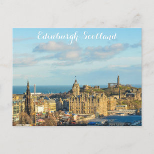 Carte Postale Édimbourg, Écosse