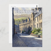 Carte Postale Edimbourg Écosse (Devant / Derrière)