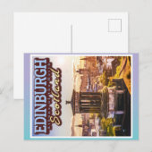 CARTE POSTALE ÉDIMBOURG ÉCOSSE - LES ATHÈNES DU NORD (Devant / Derrière)