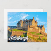 Carte Postale Edimbourg, Écosse, Royaume-Uni (Devant / Derrière)