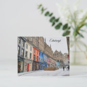 Carte Postale Édimbourg - rue Victoria (Debout devant)