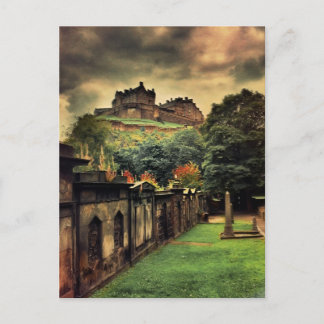 Carte Postale Edinburgh Castle - Antique Style