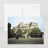 Carte Postale Edinburgh Castle Scotland 1910 Grassmarket (Devant / Derrière)