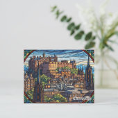 Carte Postale Edinburgh Castle Scotland Travel (Debout devant)
